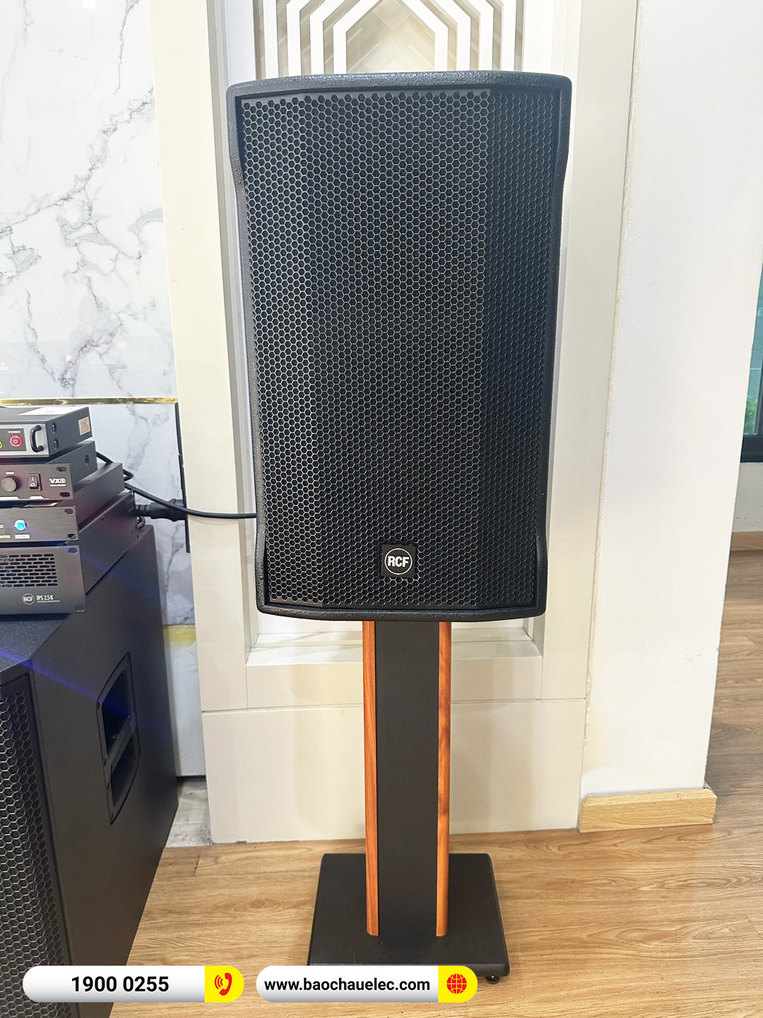 Lắp đặt d&agrave;n karaoke RCF hơn 142tr cho anh B&iacute;ch tại Đ&agrave; Nẵng (RCF CMAX 4112, IPS 2.5K, JBL VX8, 705AS MK3, VIP6000,&hellip;) 