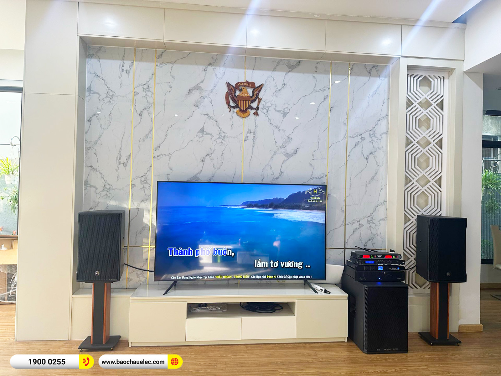 Lắp đặt d&agrave;n karaoke RCF hơn 142tr cho anh B&iacute;ch tại Đ&agrave; Nẵng (RCF CMAX 4112, IPS 2.5K, JBL VX8, 705AS MK3, VIP6000,&hellip;) 