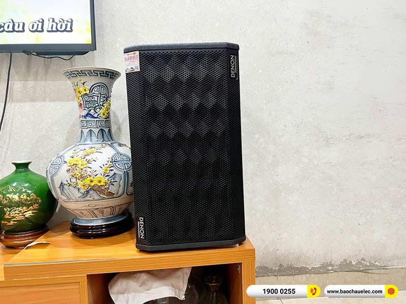Lắp đặt d&agrave;n karaoke Denon gần 30tr cho anh Căn tại H&agrave; Nội (Denon DP-R310, BKSound DKA 6500, SW512C)