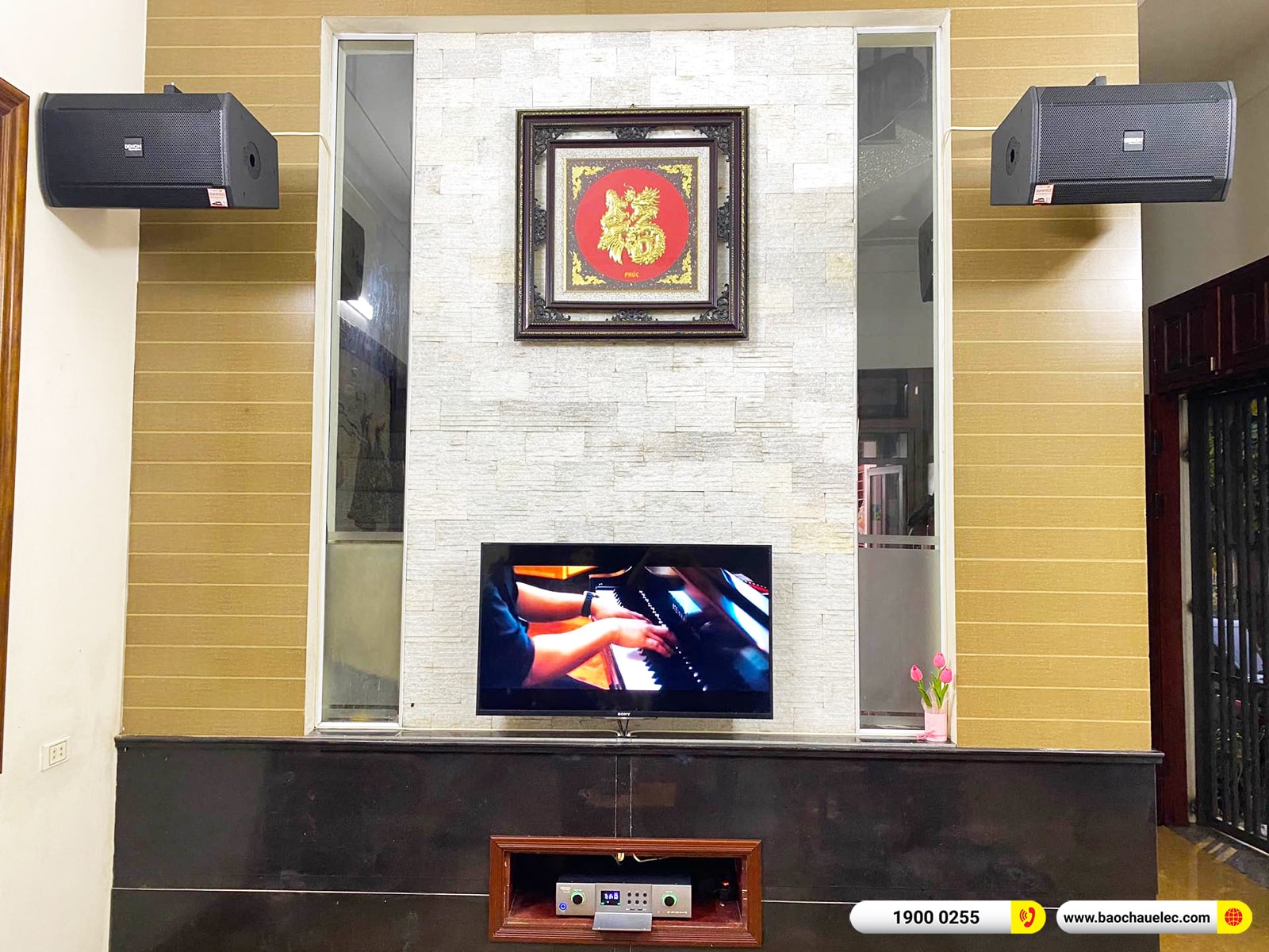 Lắp đặt dàn karaoke Denon hơn 30tr cho anh Cảnh tại Bắc Ninh