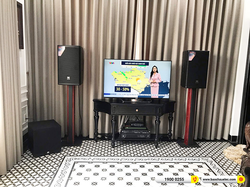 Lắp đặt d&agrave;n karaoke JBL hơn 68tr cho anh Cảnh tại Nam Định (JBL MTS12, JBL V8, JBL VX8, JBL A120P, VM300)