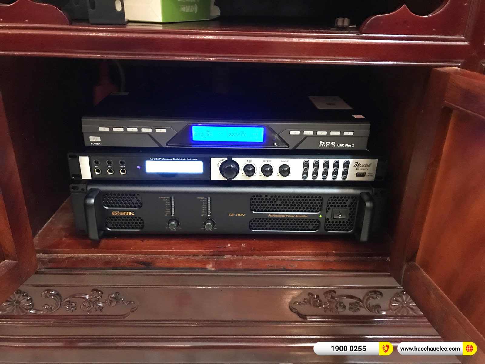Lắp đặt d&agrave;n karaoke Denon hơn 33tr cho anh Ch&iacute; tại Nam Định 