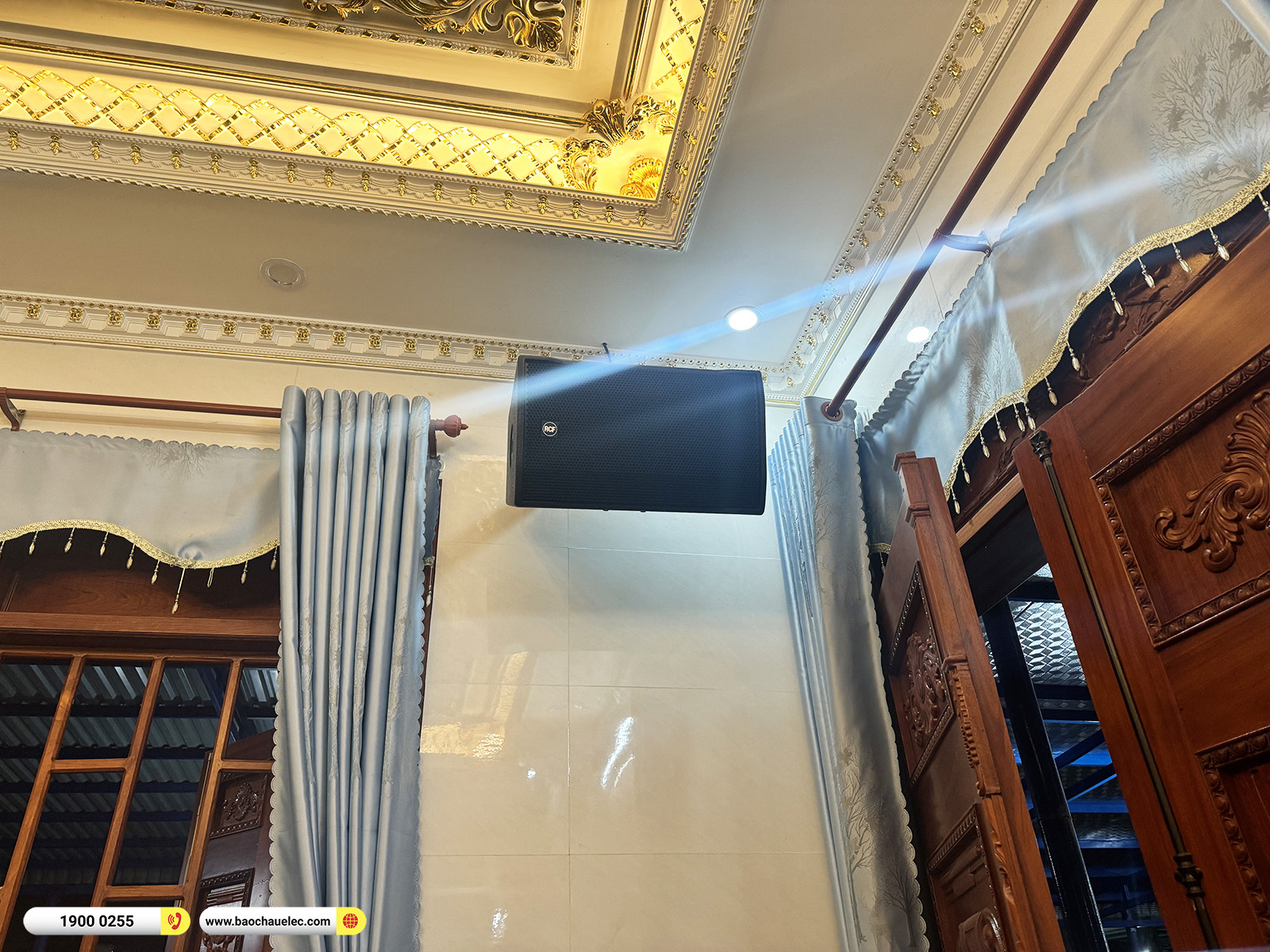 Lắp đặt d&agrave;n karaoke RCF hơn 351tr cho anh Chiến tại Quảng Ng&atilde;i