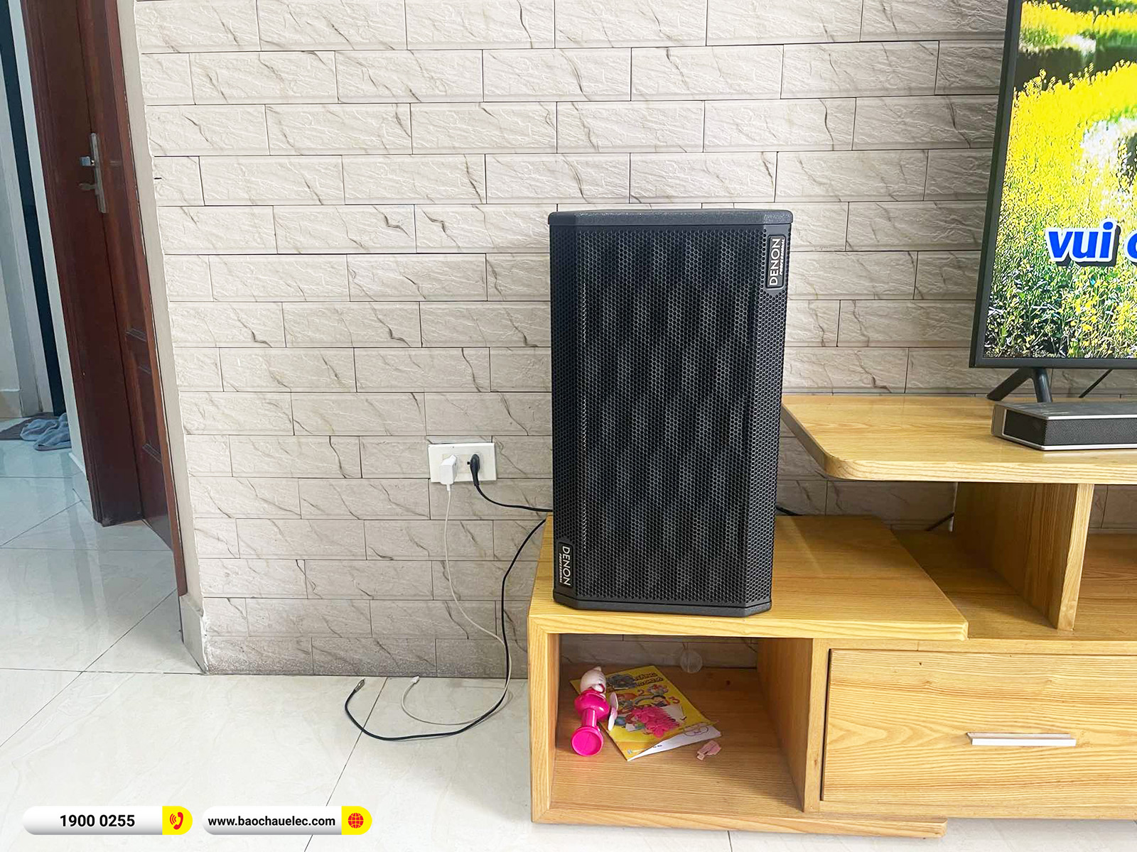Lắp đặt dàn karaoke Denon hơn 32tr cho anh Chung tại Hà Nội