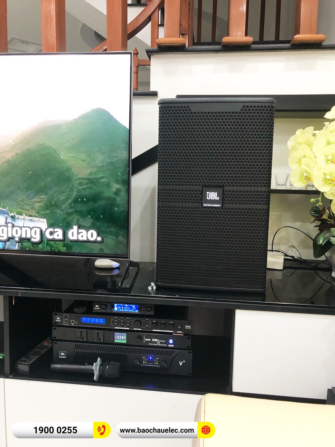 Lắp đặt d&agrave;n karaoke JBL hơn 83tr cho anh C&ocirc;ng tại H&agrave; Nam