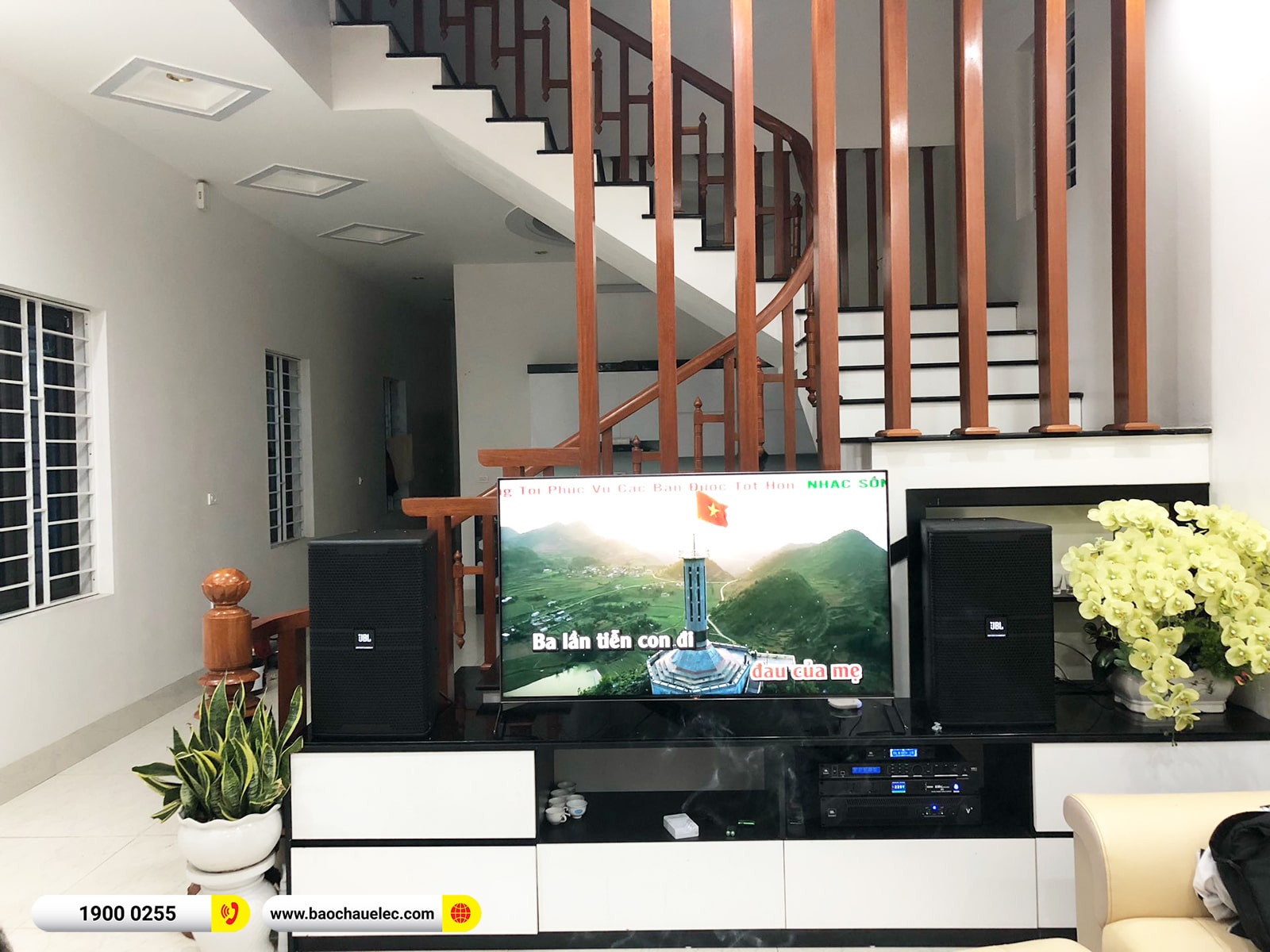 Lắp đặt d&agrave;n karaoke JBL hơn 83tr cho anh C&ocirc;ng tại H&agrave; Nam