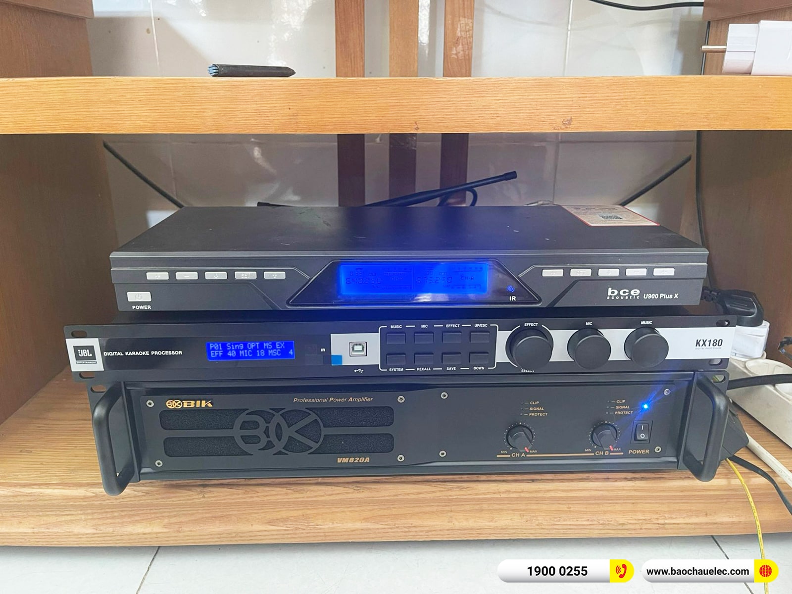 Lắp đặt d&agrave;n karaoke BIK gần 30tr cho anh Cường tại Đồng Nai 