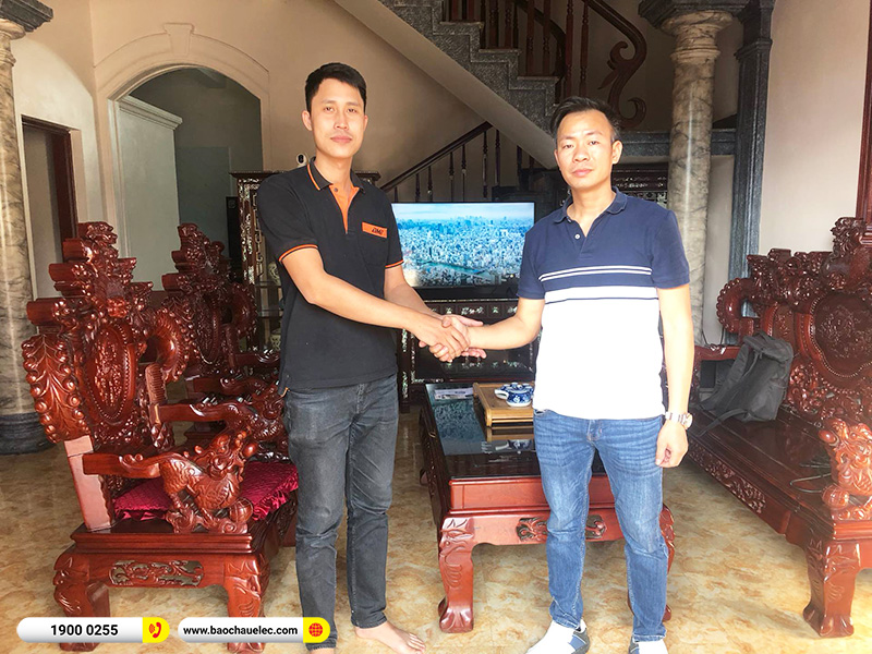 Lắp đặt d&agrave;n karaoke JBL gần 47tr cho anh Đại tại Hải Dương