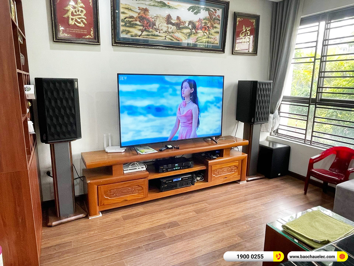 Lắp đặt d&agrave;n karaoke Denon hơn 45tr cho anh Đại tại Hải Ph&ograve;ng 