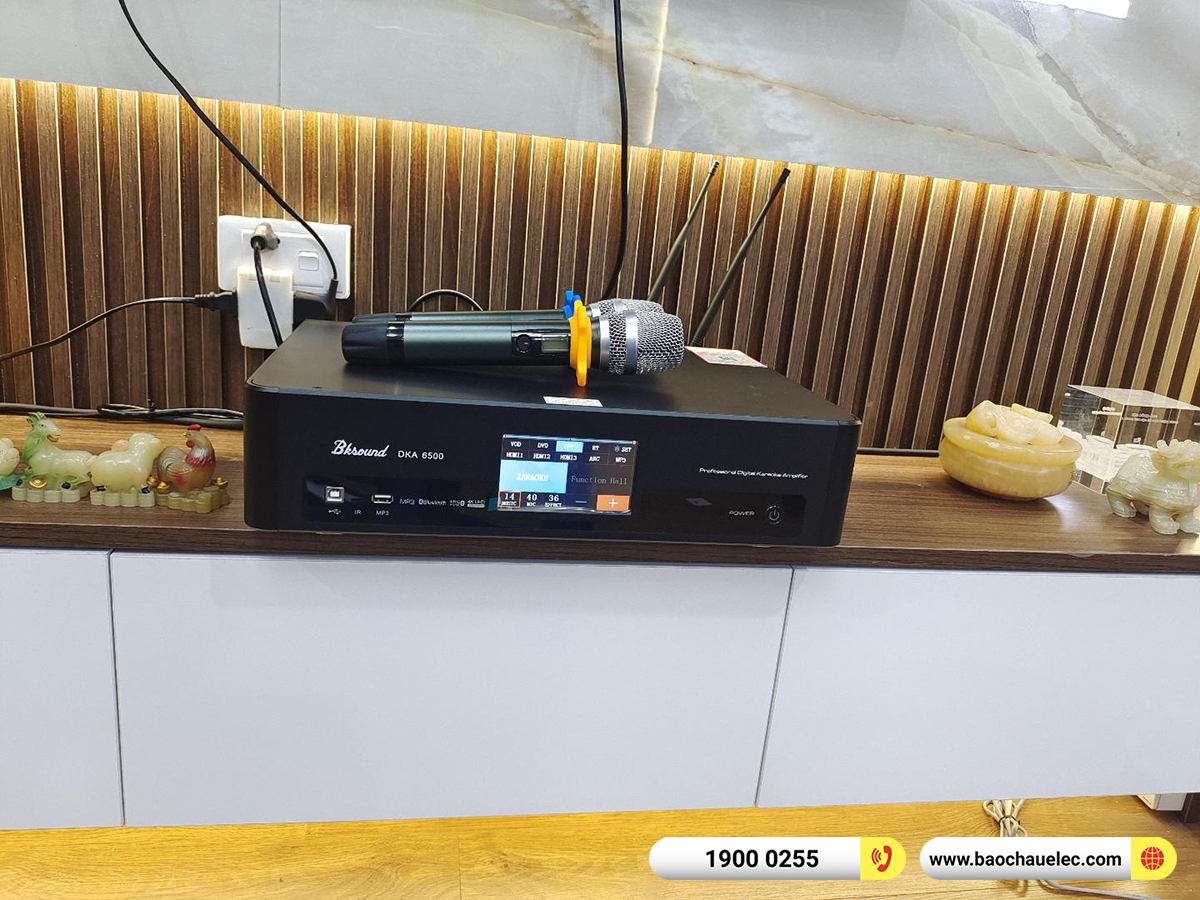 Lắp đặt d&agrave;n karaoke JBL hơn 27tr cho anh Đặng tại H&agrave; Nội 