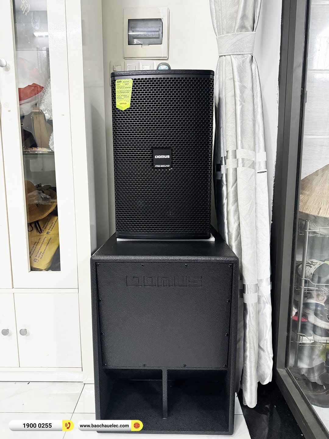 Lắp đặt d&agrave;n karaoke Domus gần 60tr cho anh Đ&agrave;o tại Đ&agrave; Nẵng
