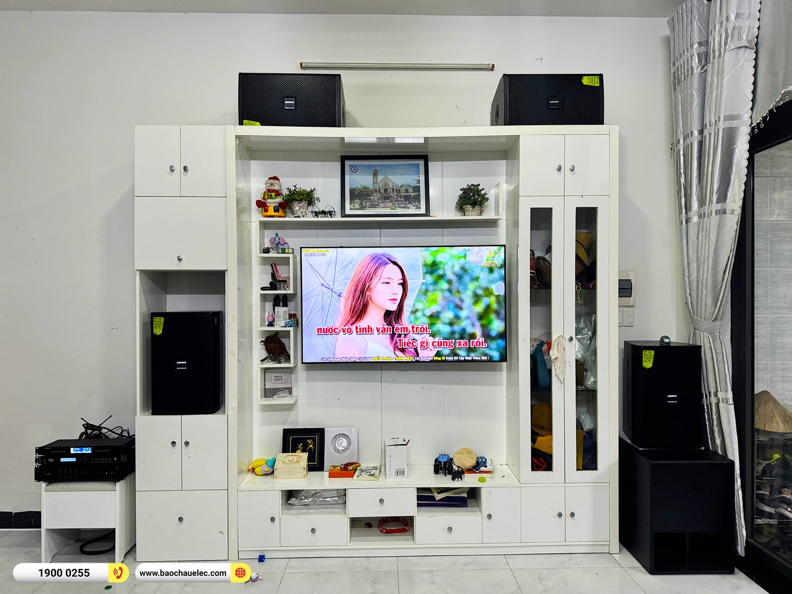 Lắp đặt d&agrave;n karaoke Domus gần 60tr cho anh Đ&agrave;o tại Đ&agrave; Nẵng