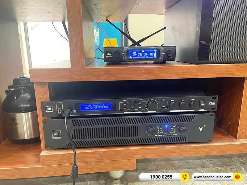 Lắp đặt d&agrave;n karaoke hơn 88tr cho anh Đạo tại H&agrave; Nội (RCF CMAX 4110, JBL V8, JBL VX8, A120P, VM300)