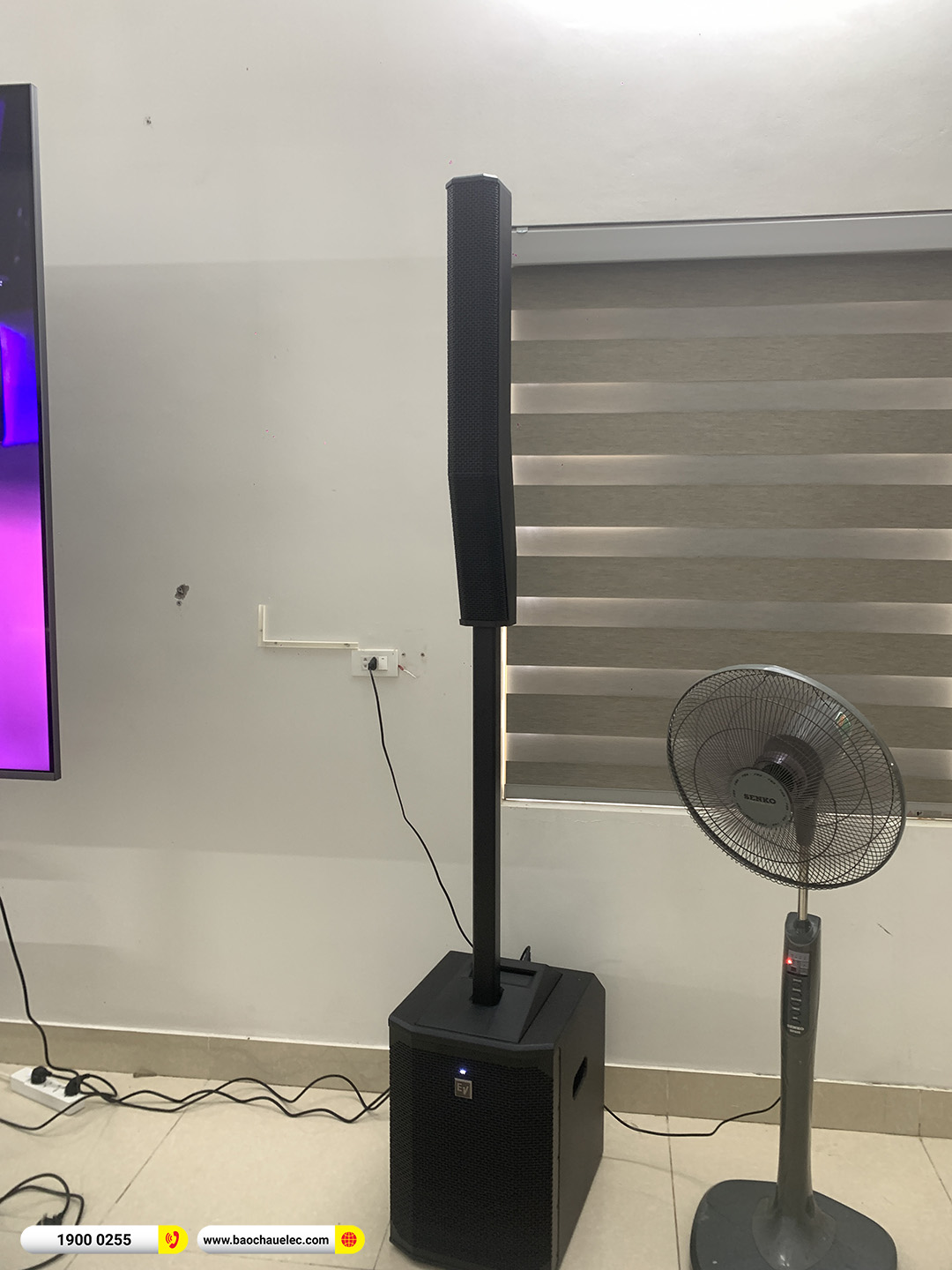 Lắp đặt dàn karaoke Electro Voice Evolve hơn 90tr cho anh Đạt tại Phú Thọ