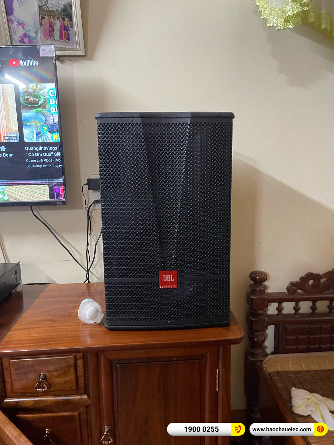 Lắp đặt d&agrave;n karaoke JBL hơn 71tr cho anh Điệp tại H&agrave; Nội