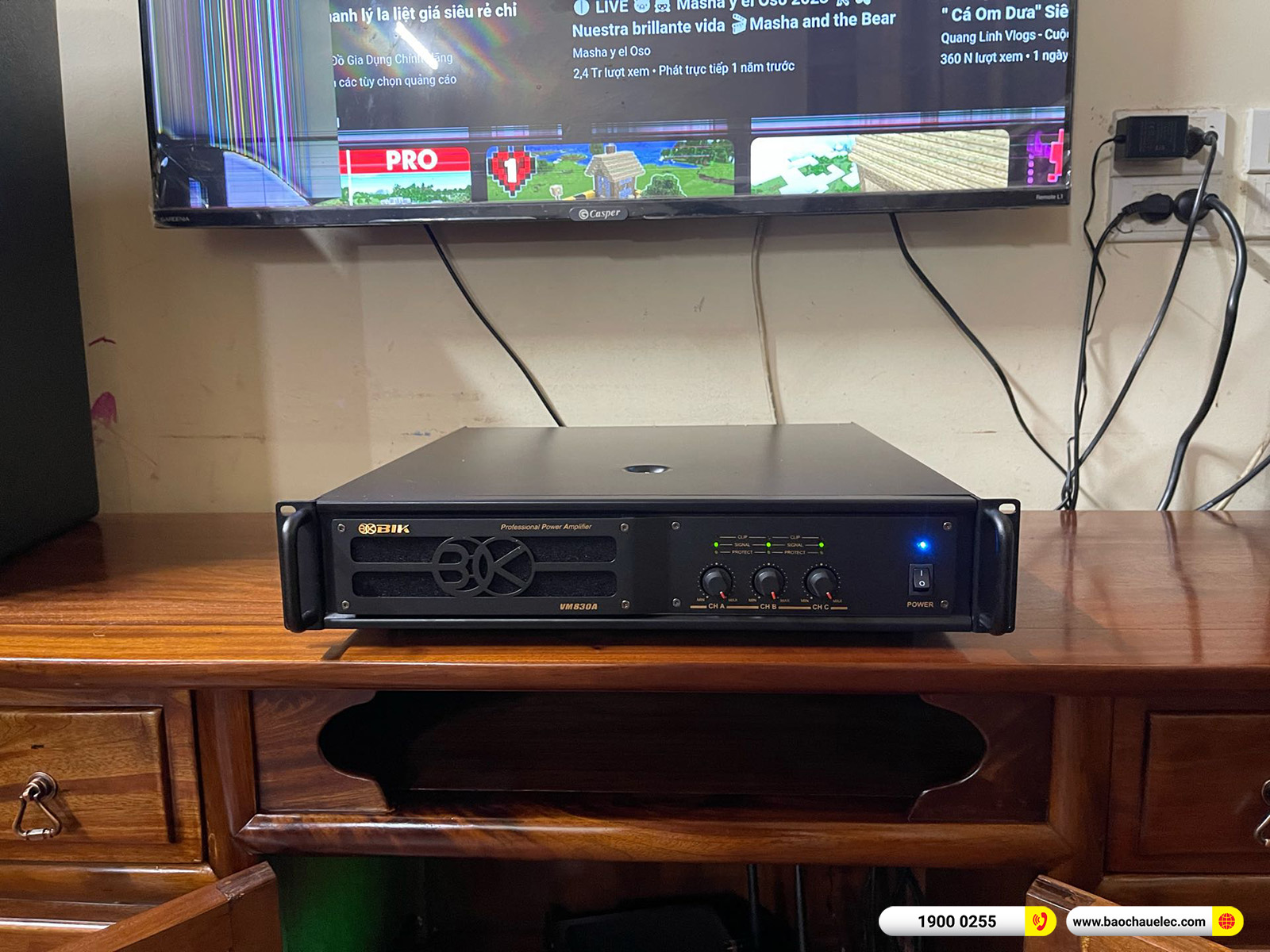 Lắp đặt d&agrave;n karaoke JBL hơn 71tr cho anh Điệp tại H&agrave; Nội