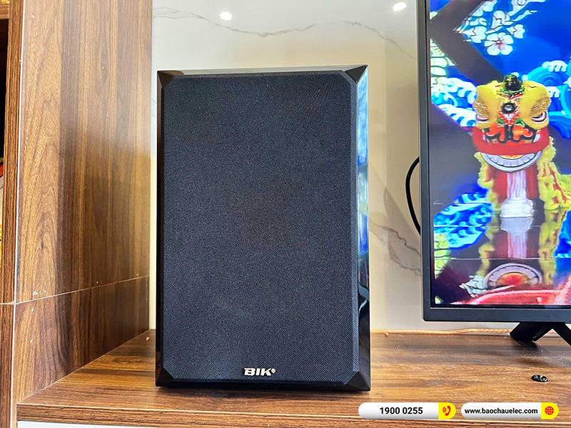 Lắp đặt d&agrave;n karaoke BIK hơn 12tr cho anh Diệu tại H&agrave; Nội (BIK BH-X631, BIK BDA-X33)