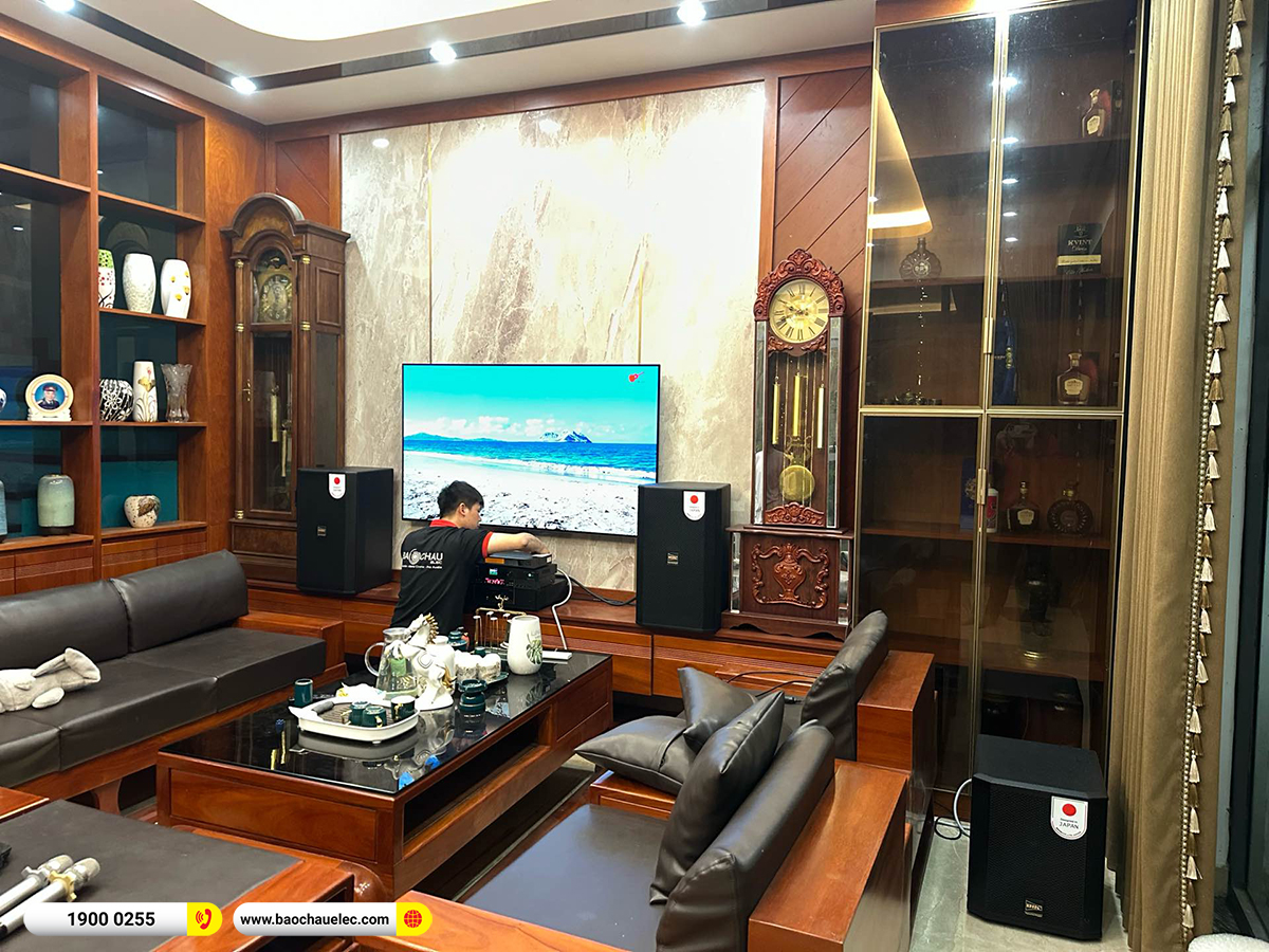 Lắp đặt d&agrave;n karaoke BIK hơn 44tr cho anh Diệu tại H&agrave; Nội 