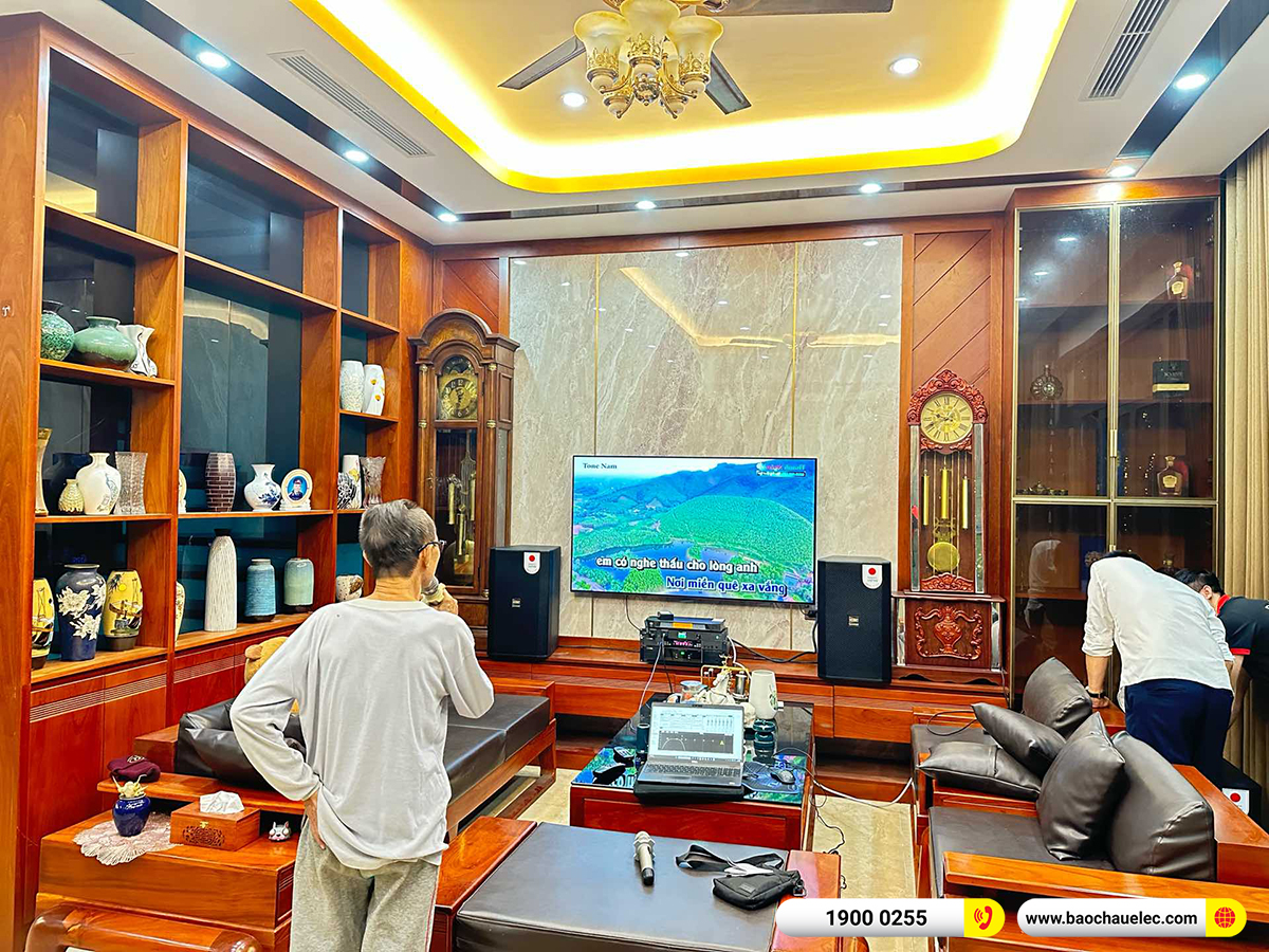 Lắp đặt d&agrave;n karaoke BIK hơn 44tr cho anh Diệu tại H&agrave; Nội 