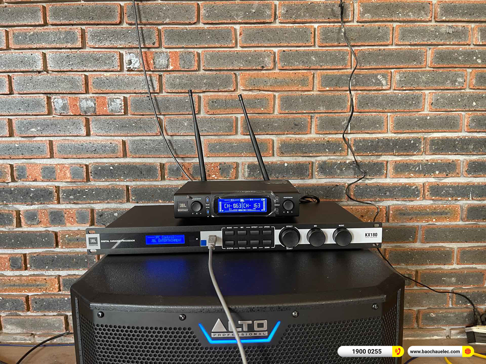 Lắp đặt d&agrave;n karaoke dBTechnologies cho anh Độ tại Th&aacute;i B&igrave;nh