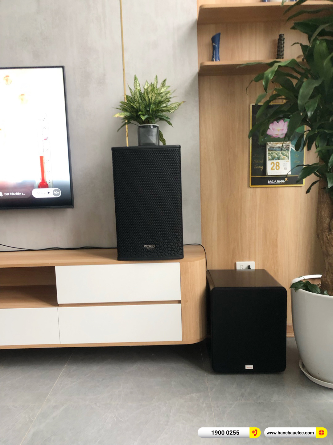Lắp đặt dàn karaoke Denon hơn 28tr cho Đoàn tại Hà Nội