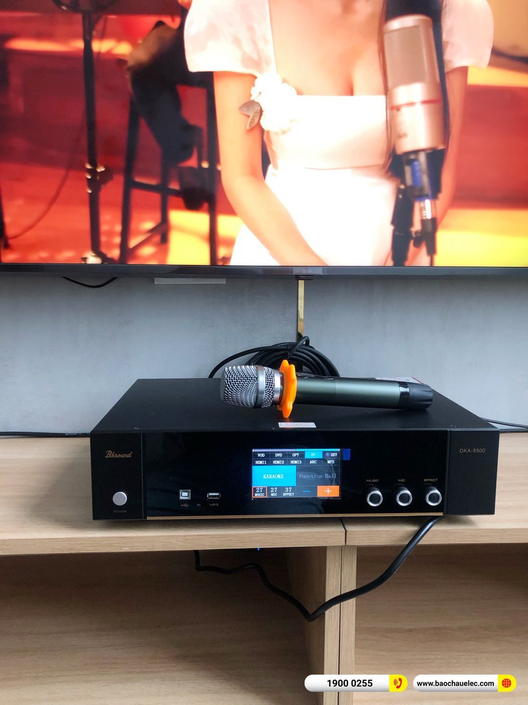 Lắp đặt dàn karaoke Denon hơn 28tr cho Đoàn tại Hà Nội