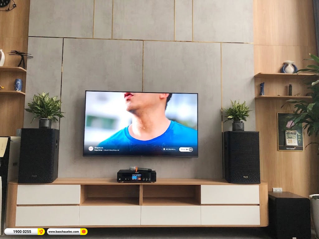 Lắp đặt dàn karaoke Denon hơn 28tr cho Đoàn tại Hà Nội