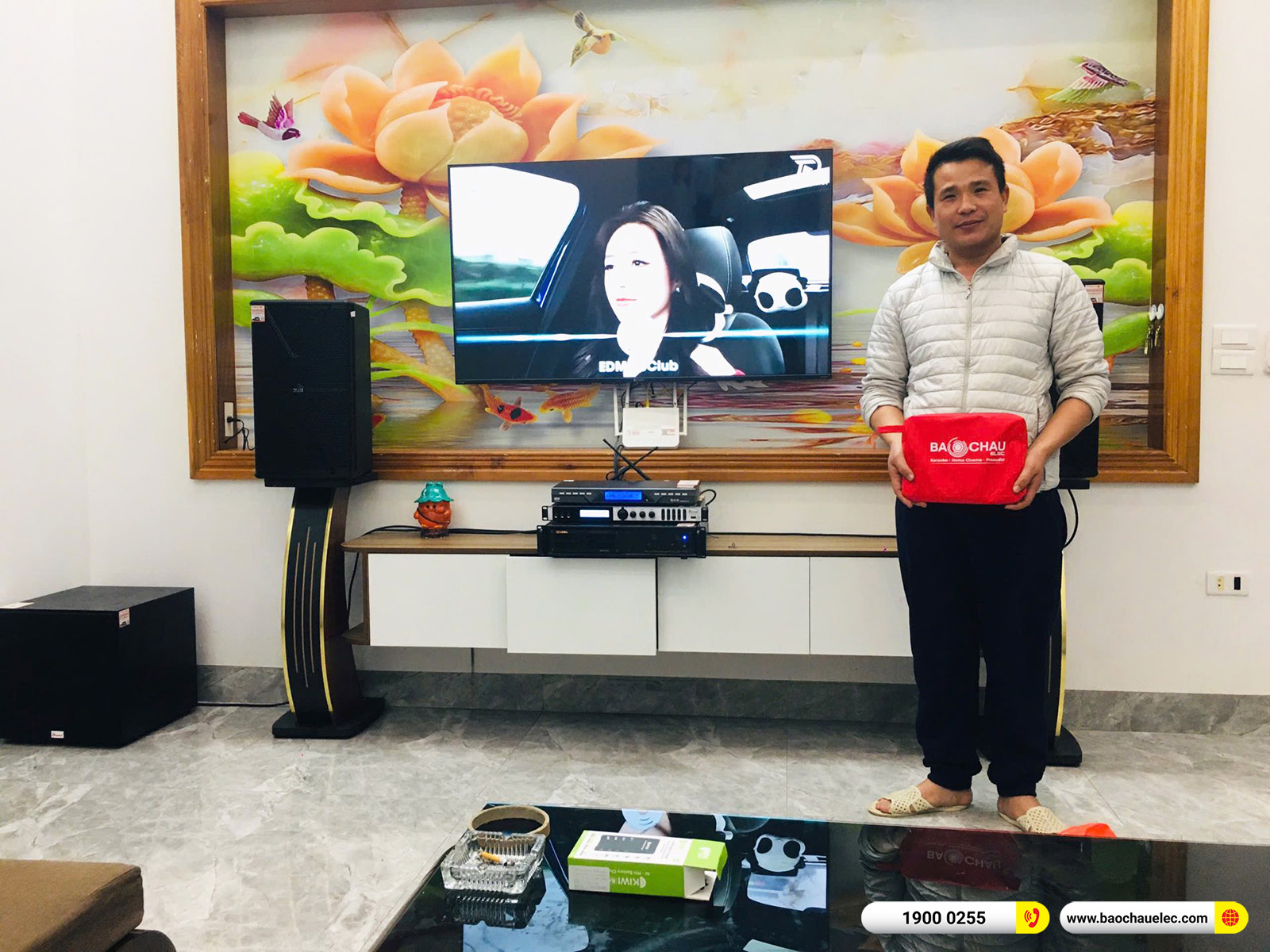 Lắp đặt d&agrave;n karaoke Alto gần 30tr cho anh Đ&ocirc;ng tại Hải Dương 