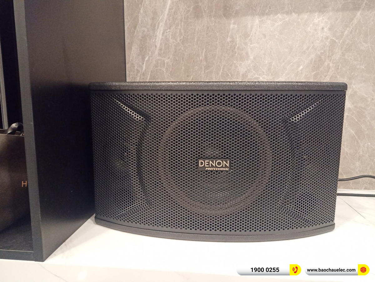 Lắp đặt dàn karaoke Denon hơn 15tr cho anh Đức Anh tại Hà Nội