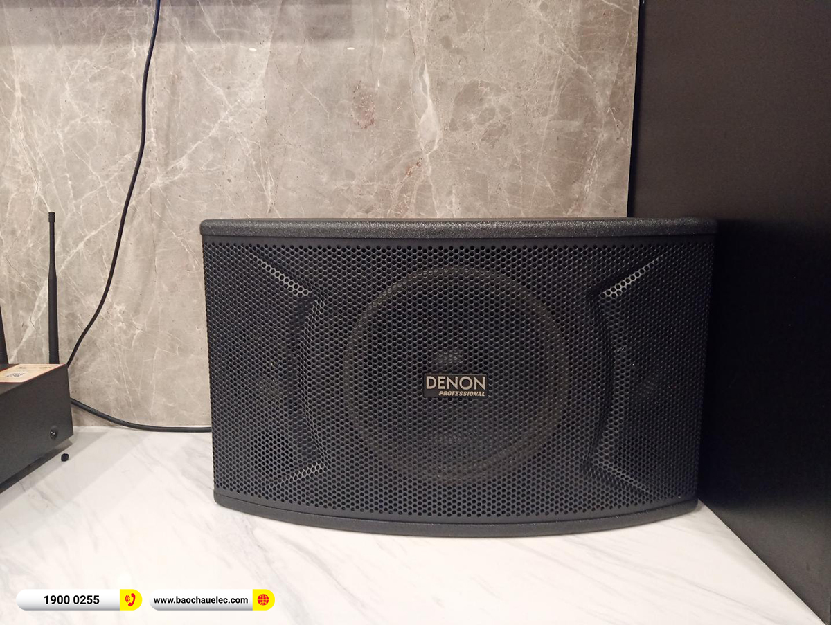 Lắp đặt dàn karaoke Denon hơn 15tr cho anh Đức Anh tại Hà Nội