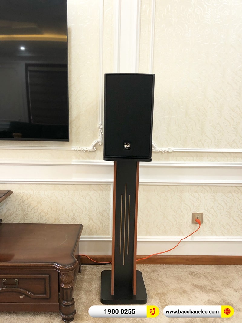 Lắp đặt d&agrave;n karaoke RCF hơn 142tr cho anh Đức tại H&agrave; Nam (RCF C3110-126, IPS 2.5K, JBL VX8, 702AS II, VM300,&hellip;)