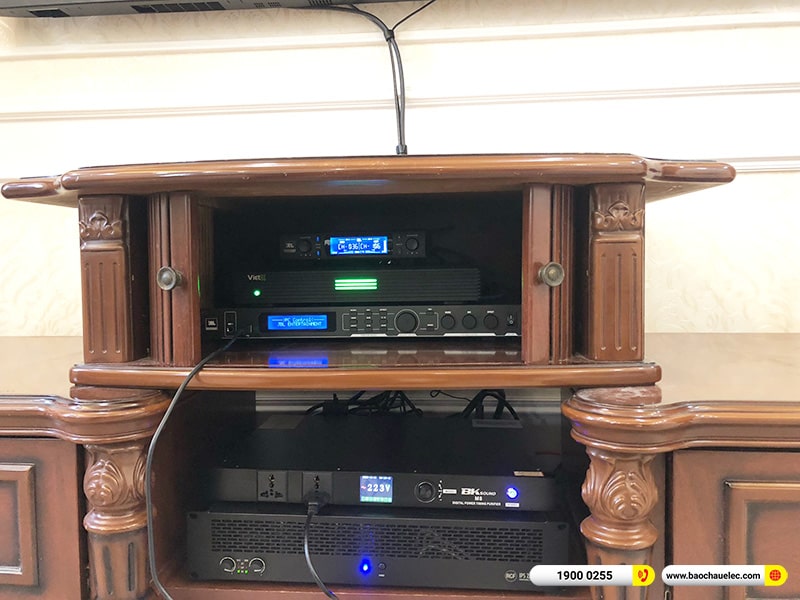 Lắp đặt d&agrave;n karaoke RCF hơn 142tr cho anh Đức tại H&agrave; Nam (RCF C3110-126, IPS 2.5K, JBL VX8, 702AS II, VM300,&hellip;)