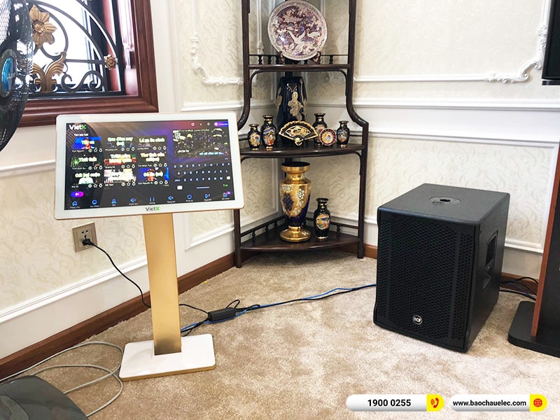 Lắp đặt d&agrave;n karaoke RCF hơn 142tr cho anh Đức tại H&agrave; Nam (RCF C3110-126, IPS 2.5K, JBL VX8, 702AS II, VM300,&hellip;)