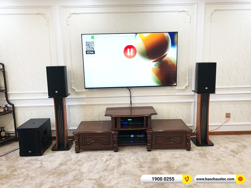 Lắp đặt d&agrave;n karaoke RCF hơn 142tr cho anh Đức tại H&agrave; Nam (RCF C3110-126, IPS 2.5K, JBL VX8, 702AS II, VM300,&hellip;)