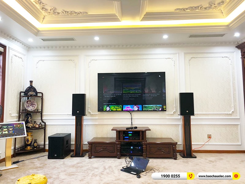 Lắp đặt d&agrave;n karaoke RCF hơn 142tr cho anh Đức tại H&agrave; Nam (RCF C3110-126, IPS 2.5K, JBL VX8, 702AS II, VM300,&hellip;)