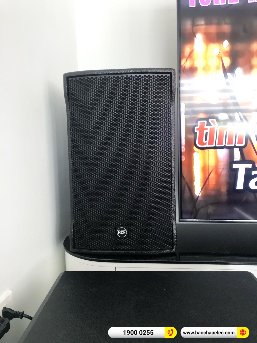 Lắp đặt d&agrave;n karaoke RCF gần 102tr cho anh Đức tại H&agrave; Nội