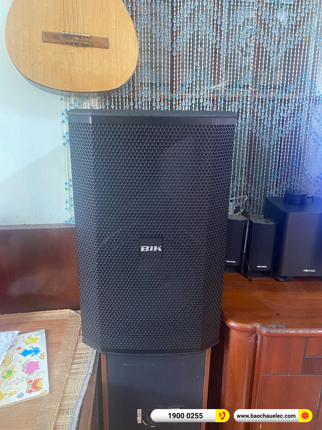 Lắp đặt d&agrave;n karaoke BIK hơn 35tr cho anh Đức tại Nam Định