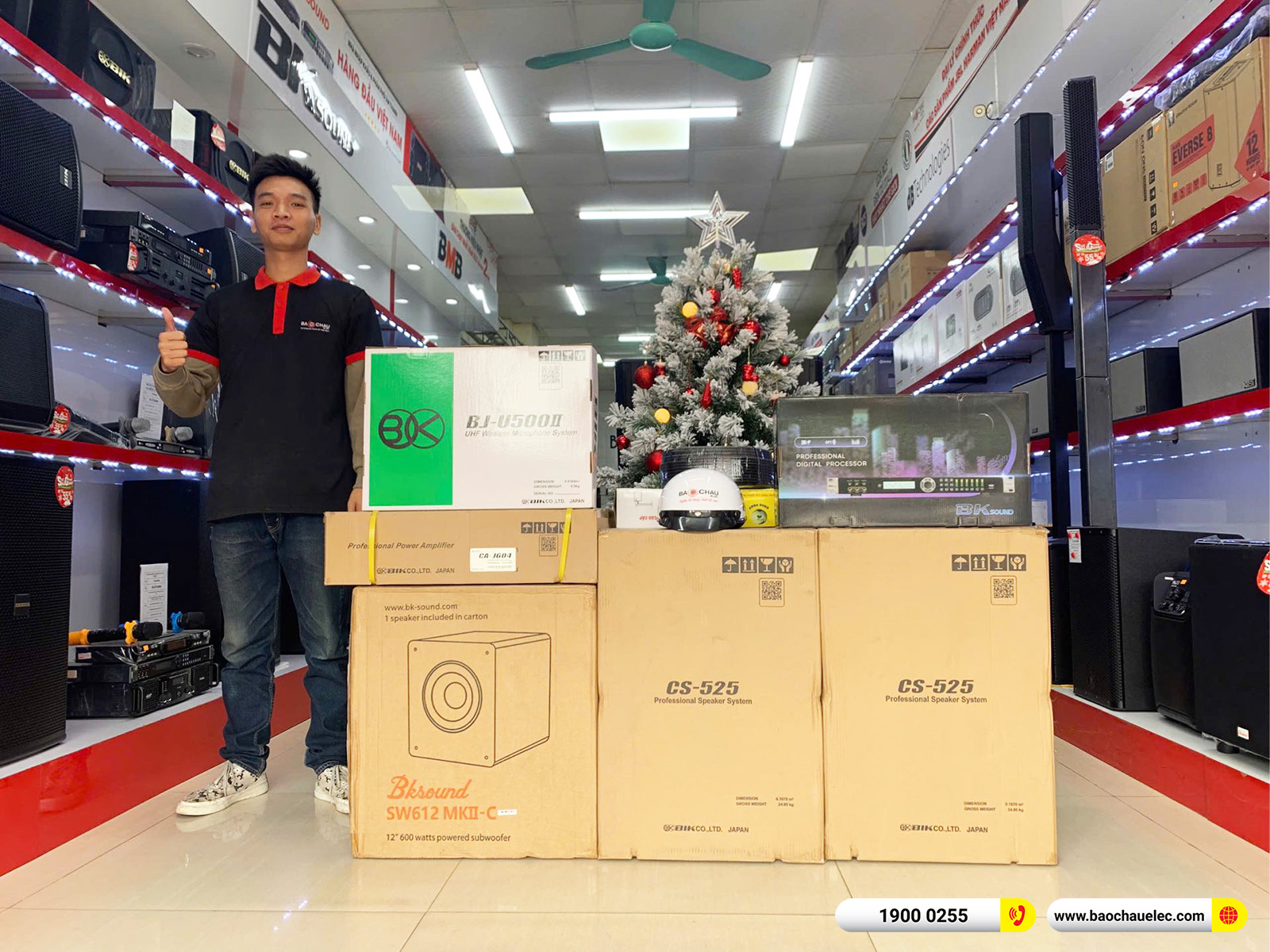 Lắp đặt d&agrave;n karaoke BIK hơn 41tr cho anh Đ&uacute;ng tại Bắc Giang