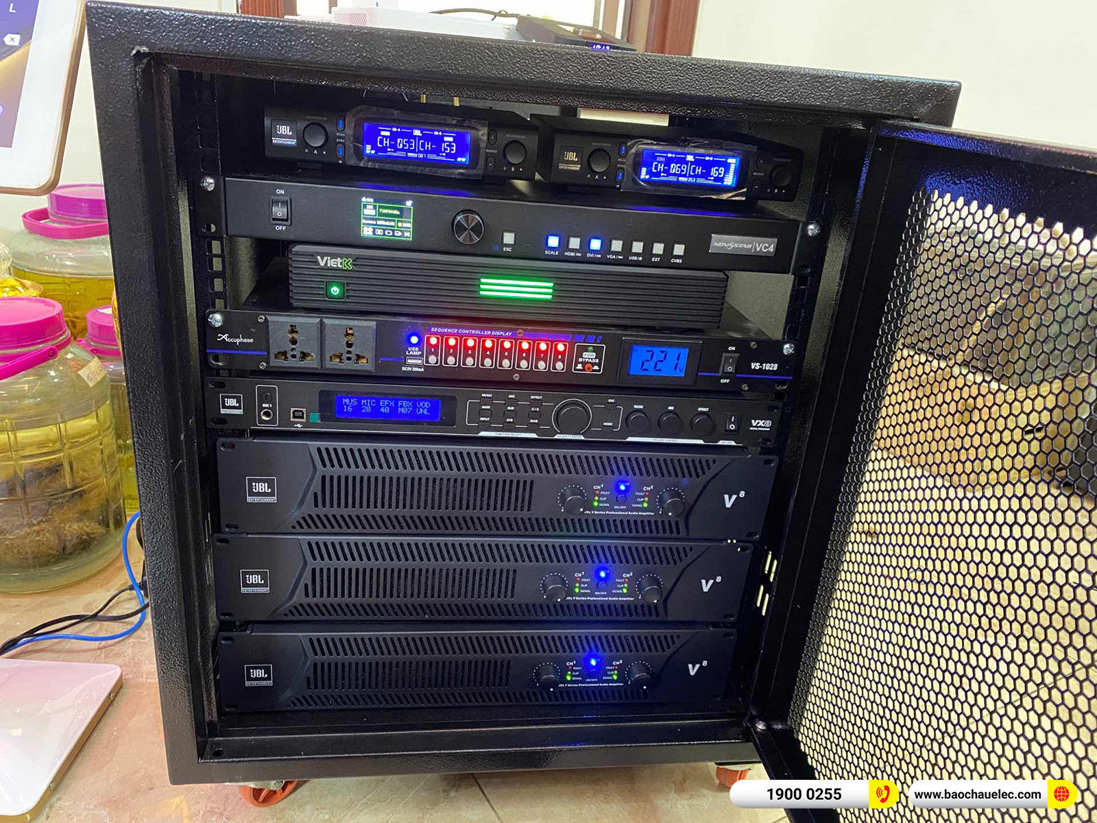 Lắp đặt d&agrave;n karaoke JBL hơn 181tr cho anh Dũng tại Hải Ph&ograve;ng