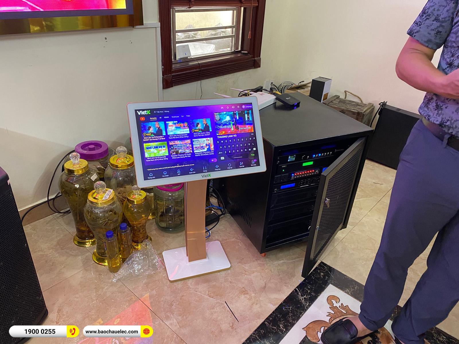 Lắp đặt d&agrave;n karaoke JBL hơn 181tr cho anh Dũng tại Hải Ph&ograve;ng