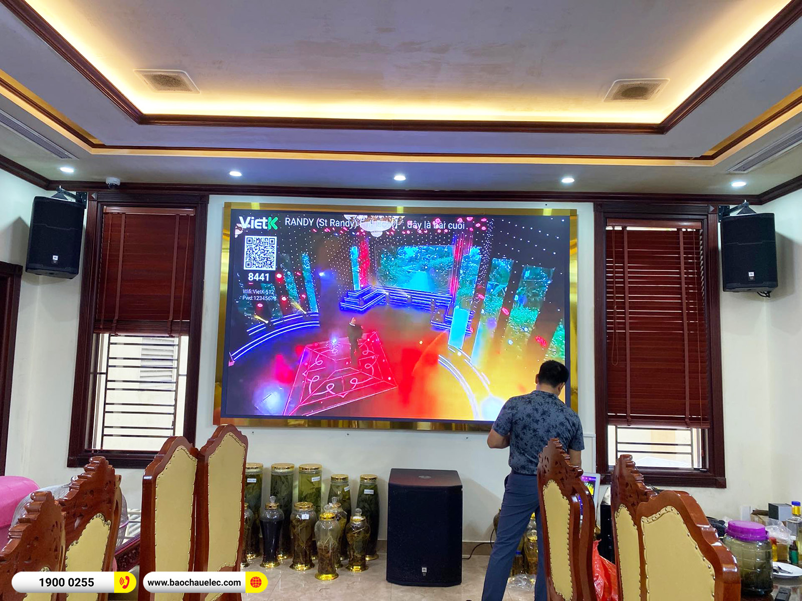 Lắp đặt d&agrave;n karaoke JBL hơn 181tr cho anh Dũng tại Hải Ph&ograve;ng