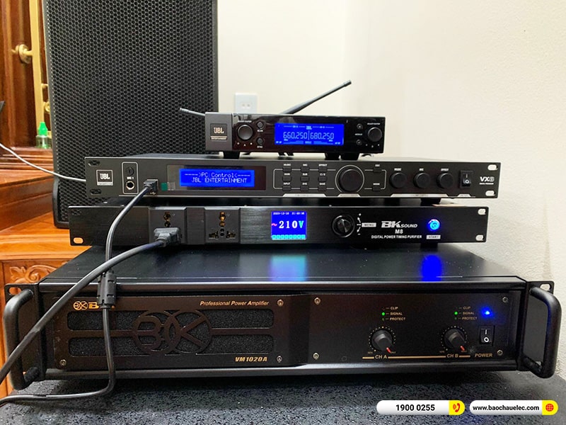 Lắp đặt d&agrave;n karaoke RCF hơn 100tr cho anh Dũng tại Th&aacute;i B&igrave;nh (RCF CMAX 4112, VM1020A, JBL VX8, TS18S, VM200,&hellip;)