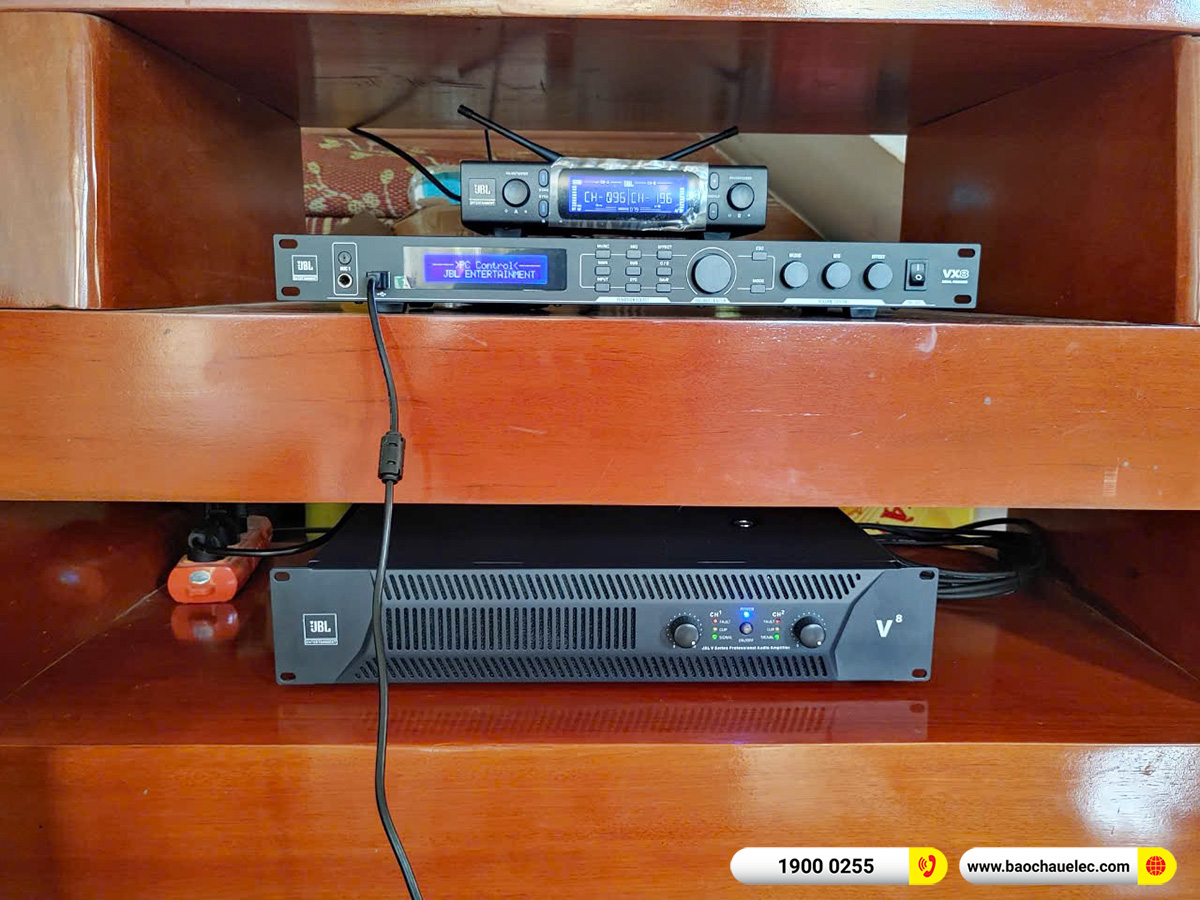 Lắp đặt d&agrave;n karaoke JBL hơn 81tr cho anh Dũng tại Thanh H&oacute;a