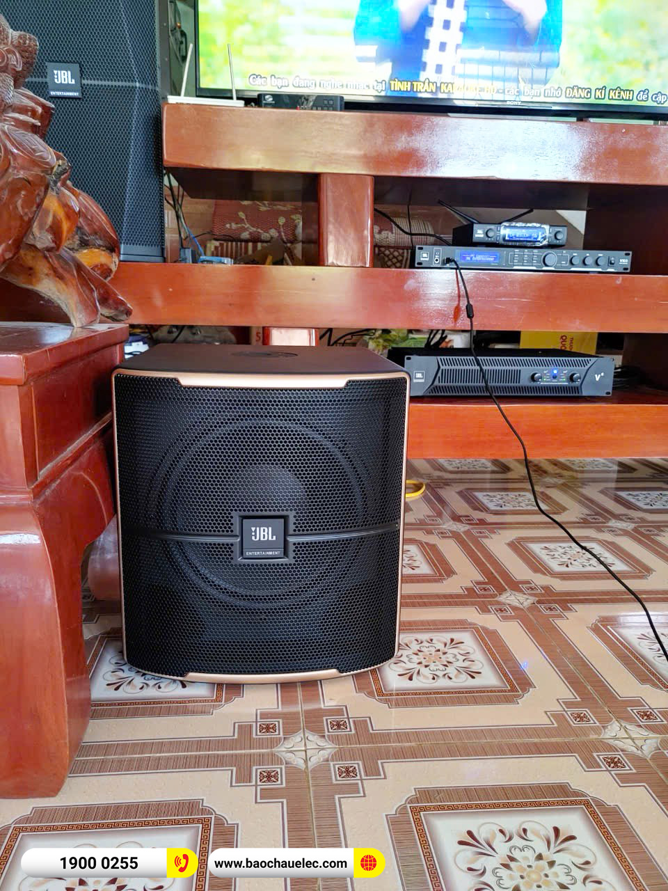 Lắp đặt d&agrave;n karaoke JBL hơn 81tr cho anh Dũng tại Thanh H&oacute;a