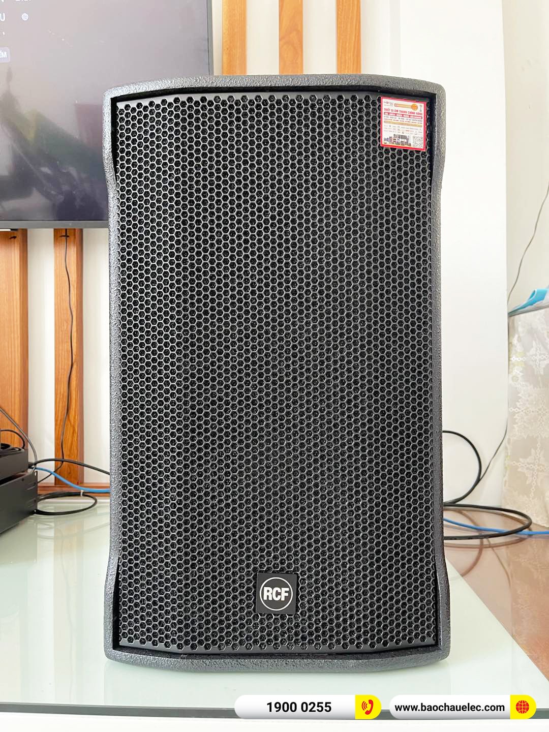 Lắp đặt dàn karaoke RCF hơn 100tr cho anh Dương tại Đồng Nai