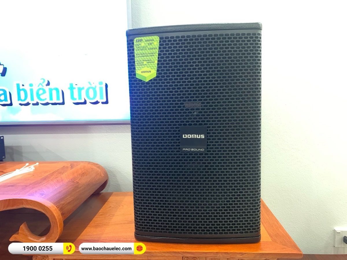 Lắp đặt dàn karaoke Domus hơn 31tr cho anh Dương tại Hà Nội (DP6100 Max, VM420A, KX180A, SW512C, BJ-U500)