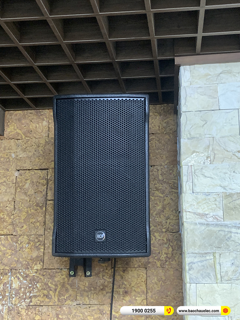 Lắp đặt d&agrave;n karaoke RCF hơn 150tr cho anh Giang tại H&agrave; Nội 