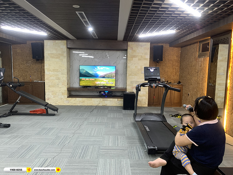Lắp đặt d&agrave;n karaoke RCF hơn 150tr cho anh Giang tại H&agrave; Nội 