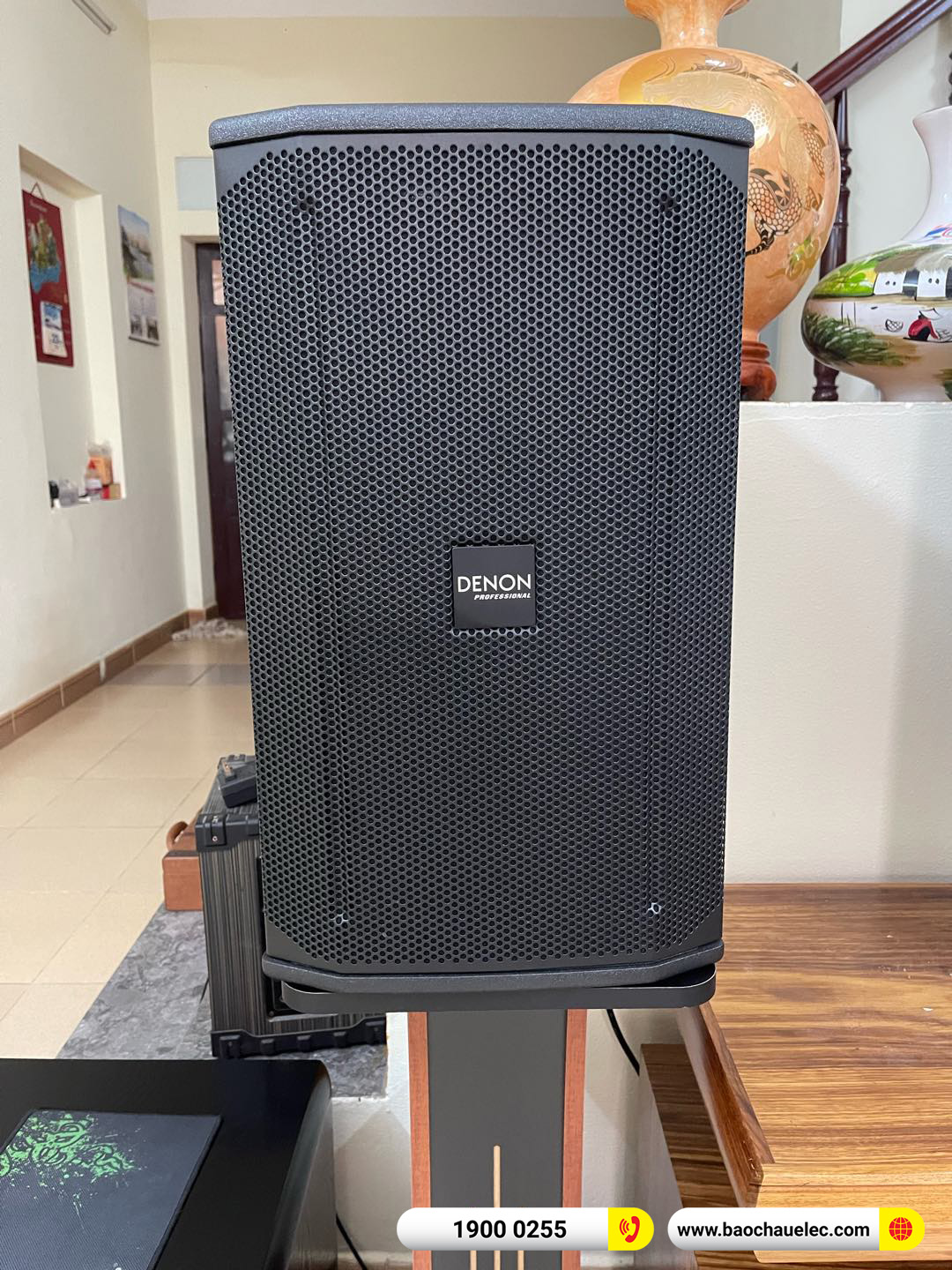 Lắp đặt d&agrave;n karaoke Denon hơn 36tr cho anh Giỏi tại H&agrave; Nội 
