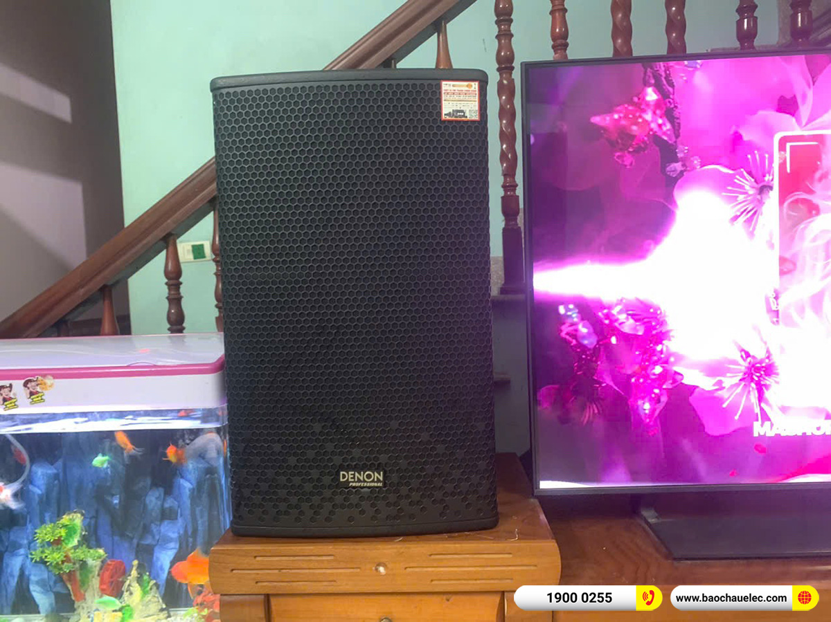 Lắp đặt d&agrave;n karaoke Denon gần 29tr cho anh Hải tại H&agrave; Nội 